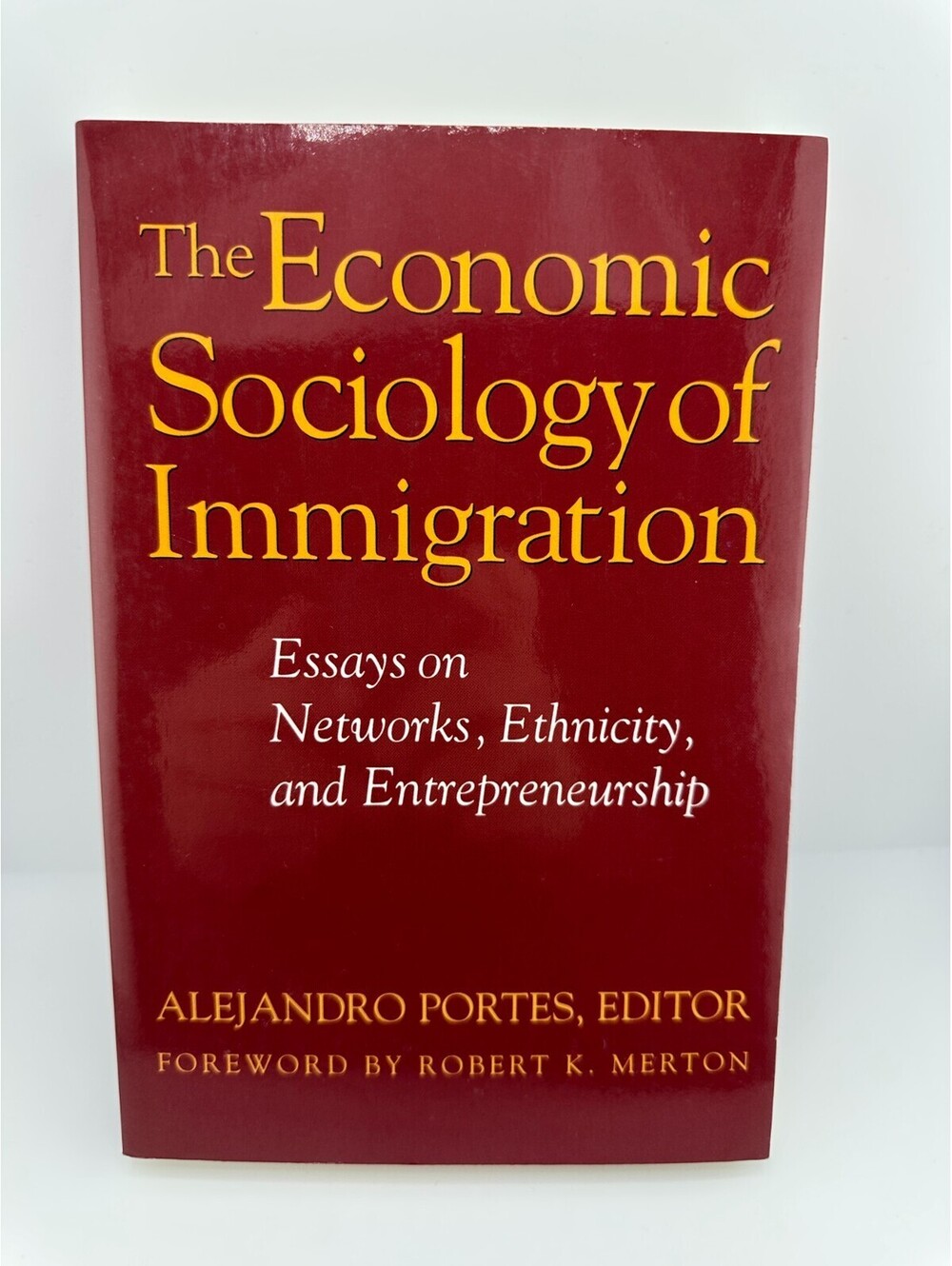 The Economic Sociology of Immigration Essays on Networks Ethnicity Portes